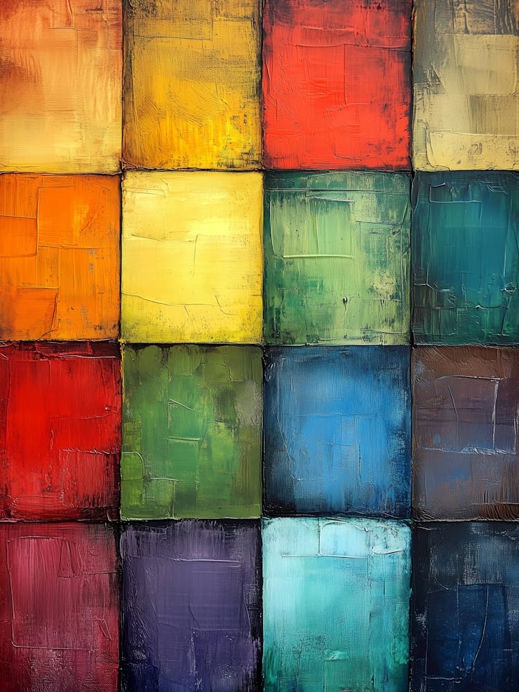 Abstract Painting Colors