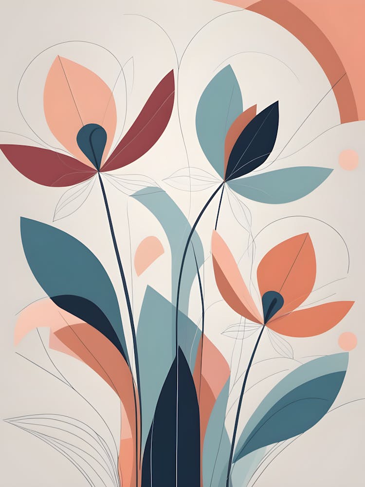Abstract Flowers 7