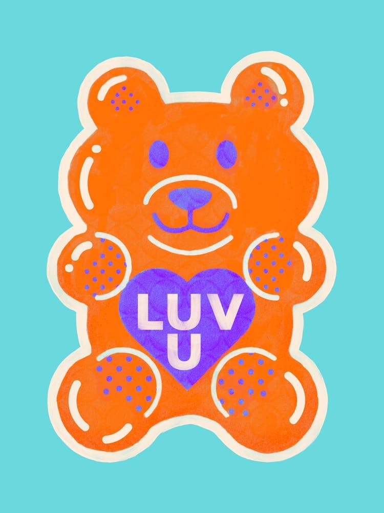 Pop Art Luv Bear