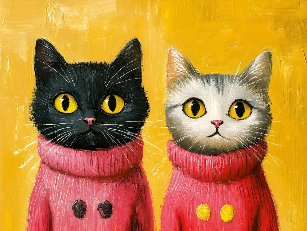 Cats In Sweaters 2