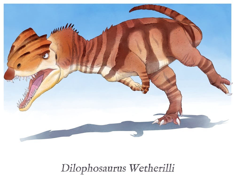 Dilophosaurus Wetherilli