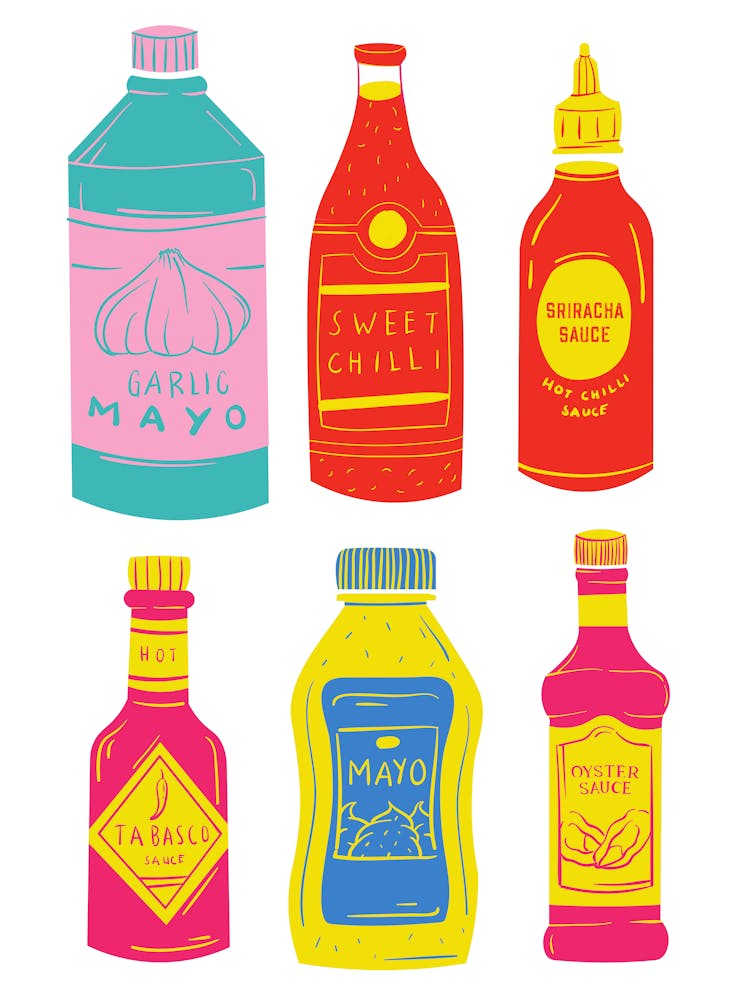 Condiments Hot Sauce