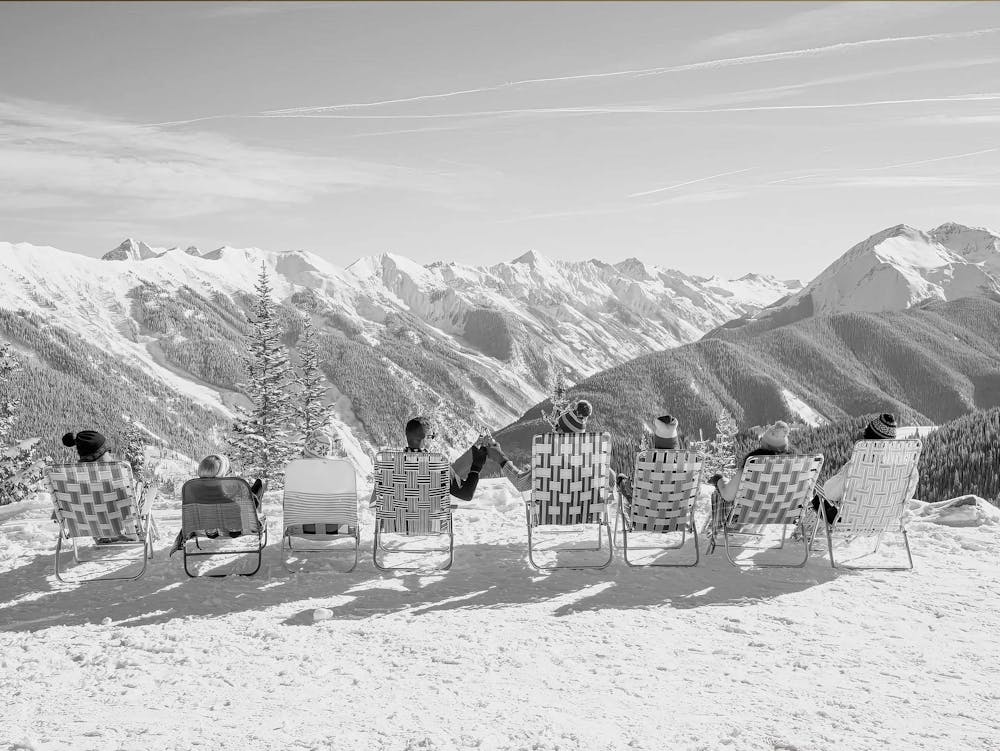 Scène de Ski Estivale