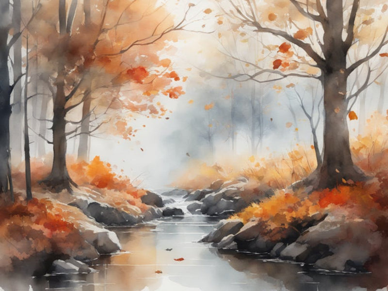 Autumn In The Woods 1
