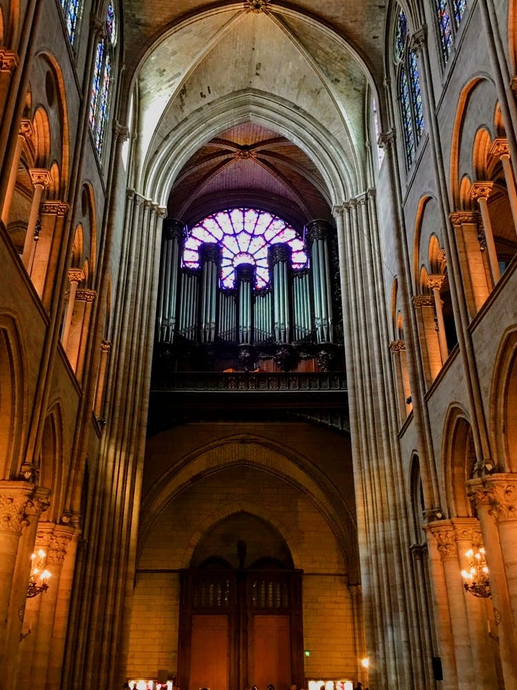 Old Cathedral Of Notre Dame (Paris Series)