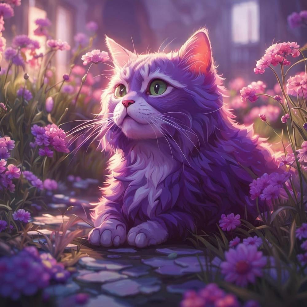 Purple Cat