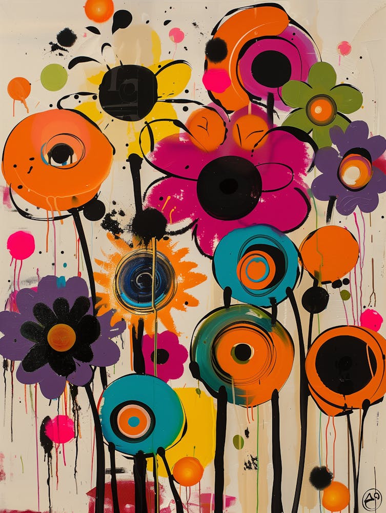Bunte Blumen 3