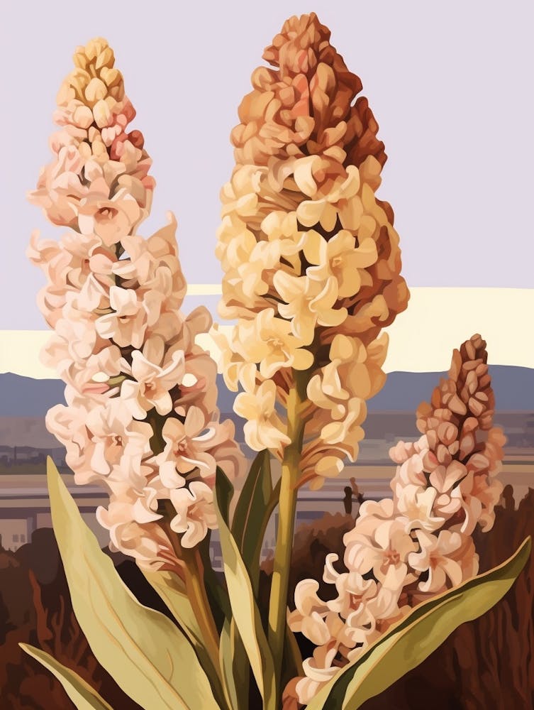 Hyacinth 3 Flower Painting