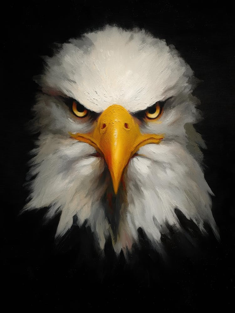 Bald Eagle Painting 00145
