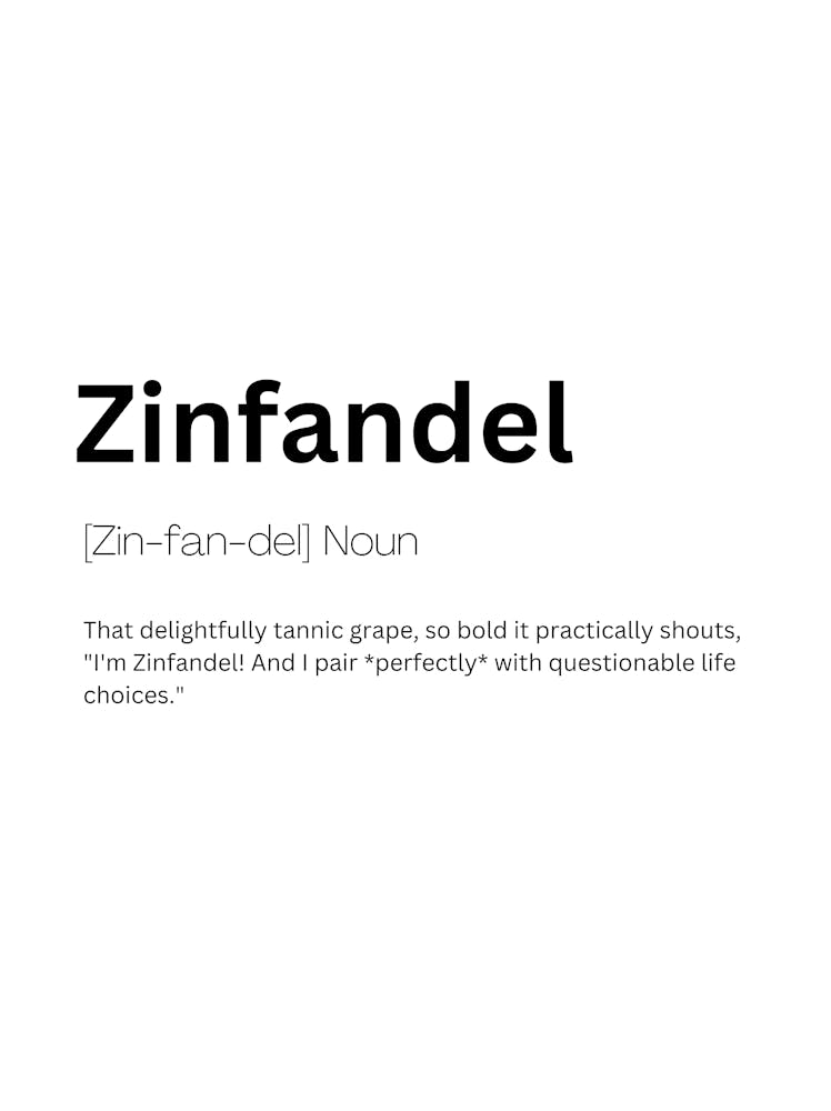 Zinfandel Definition Meaning