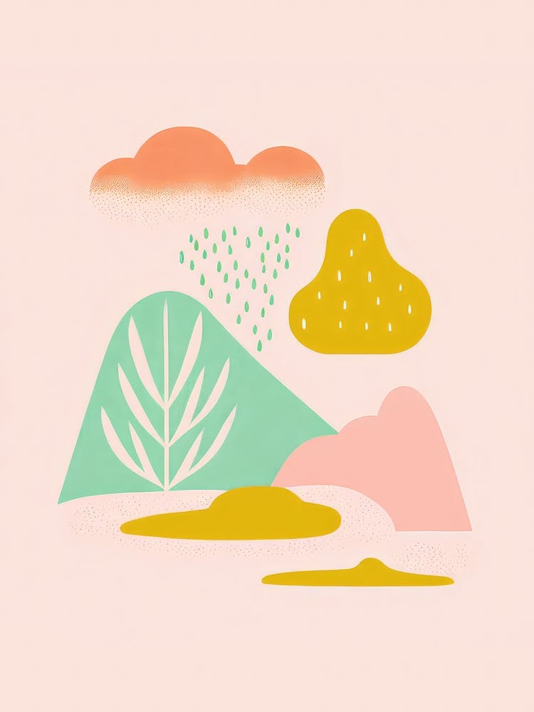 Pluie Abstraite