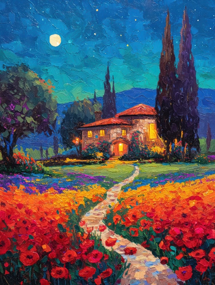Tuscany At Night 1