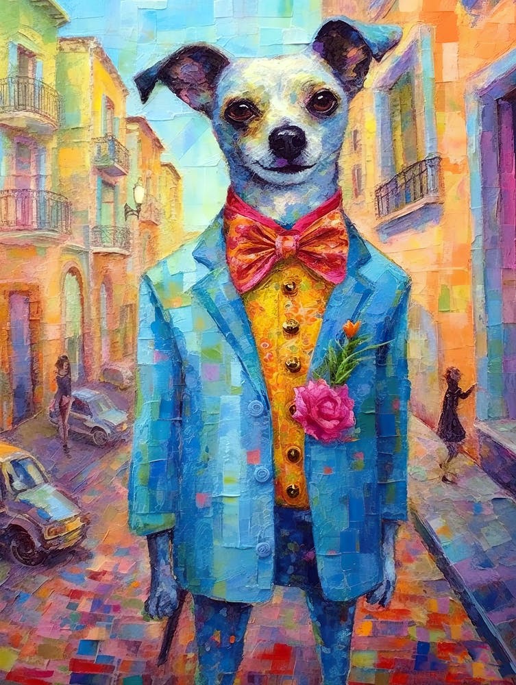 Glamour Paws; A Dog 'S Fashionable Canvas