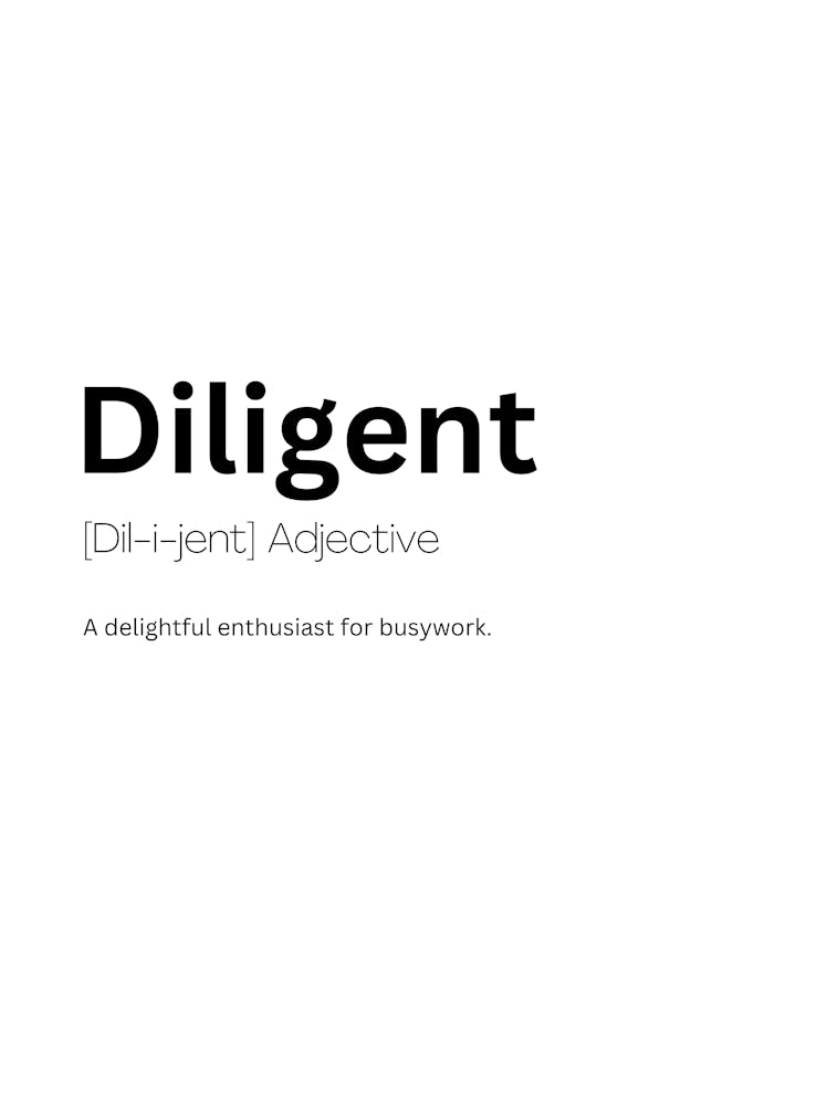 Diligent Definition Meaning 1
