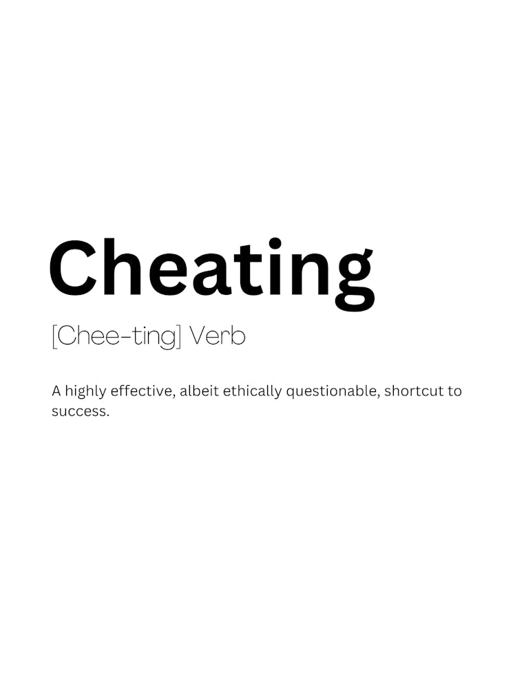 Cheating Definition Meaning