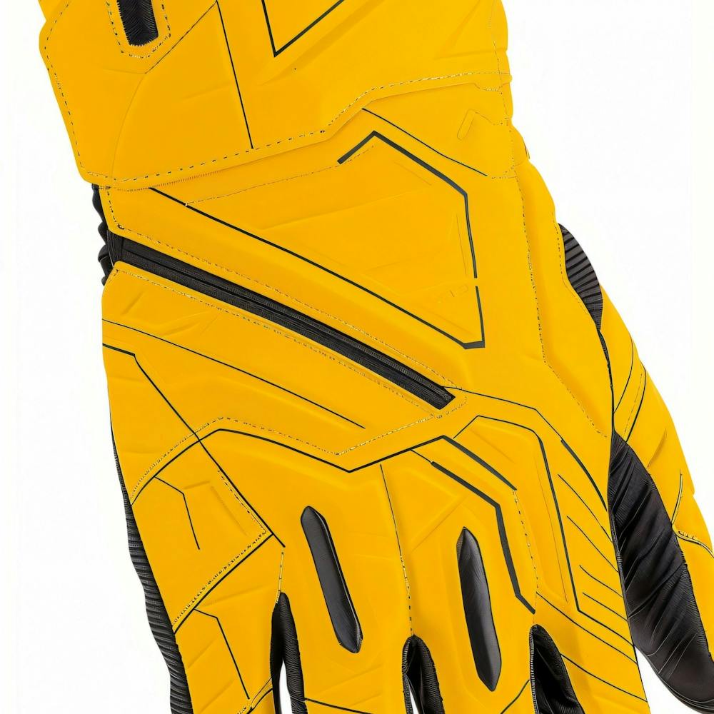 Yellow Motorcycle Gloves Art Print by ThatWorksMedia – Fy!