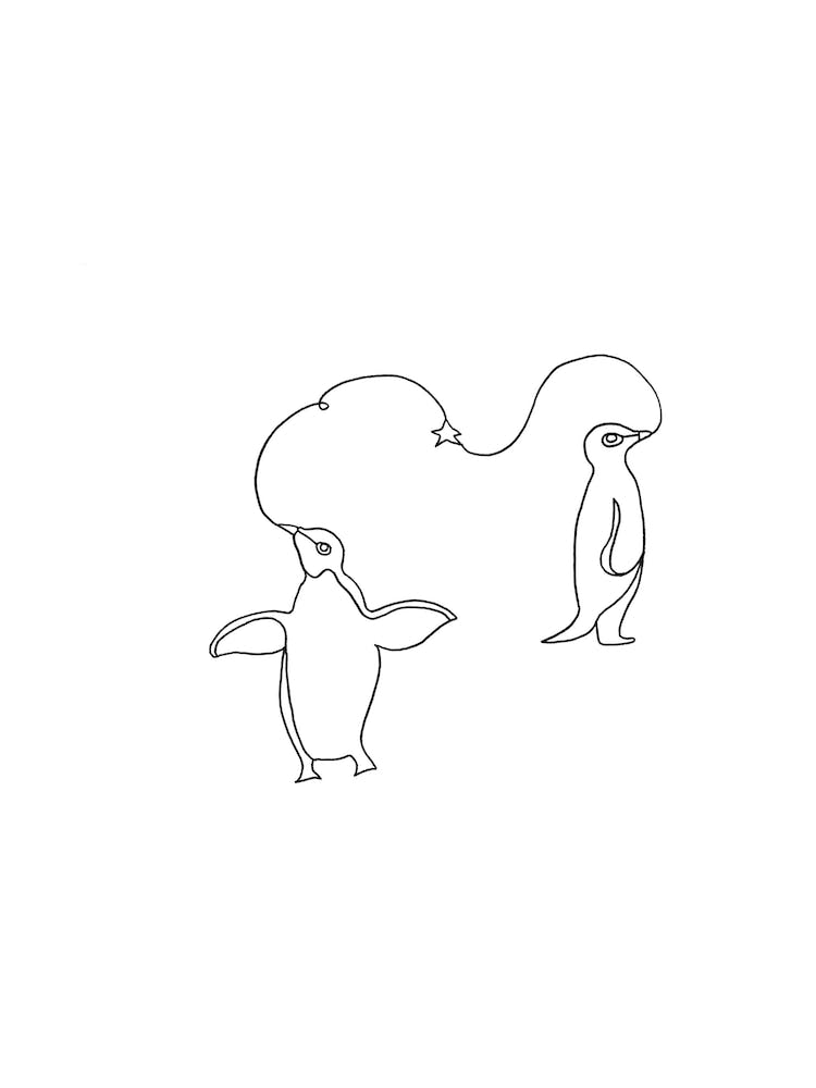 Penguin Couple