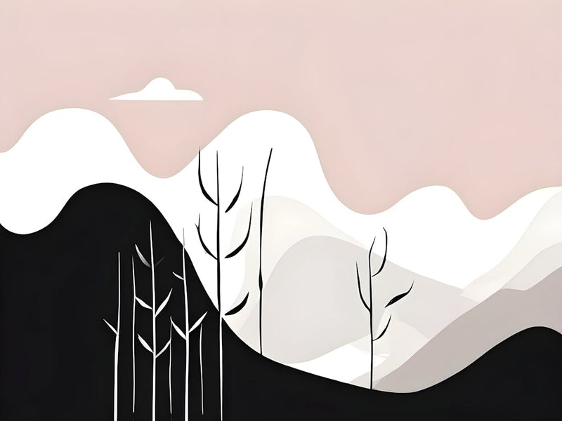 Black And White Landscape 1