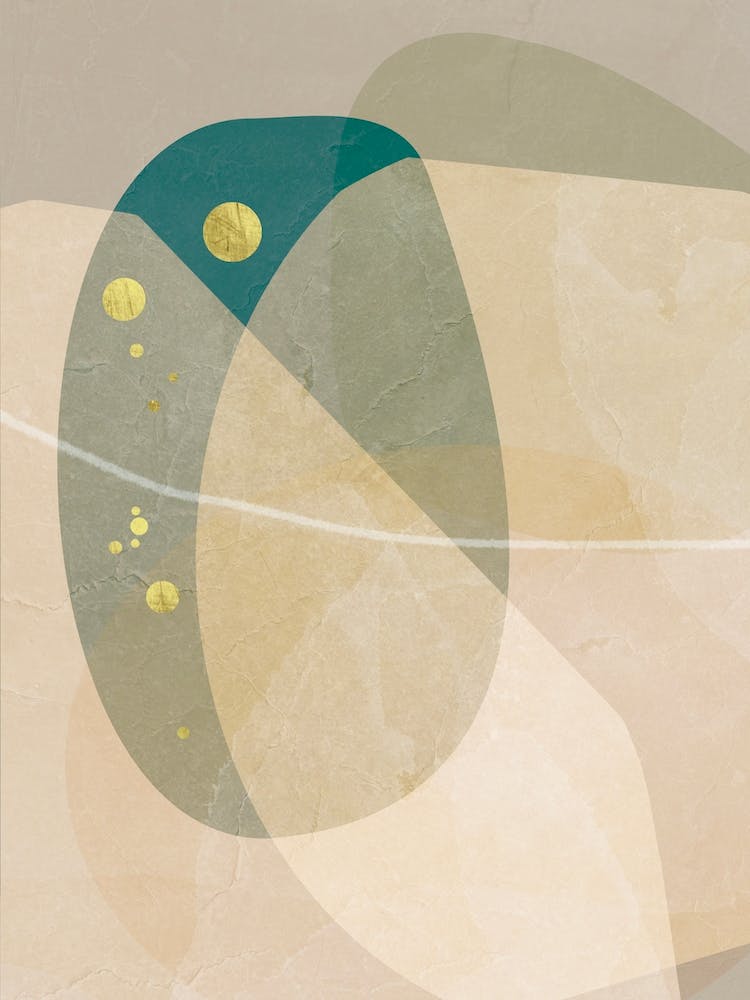 River Rocks Abstract