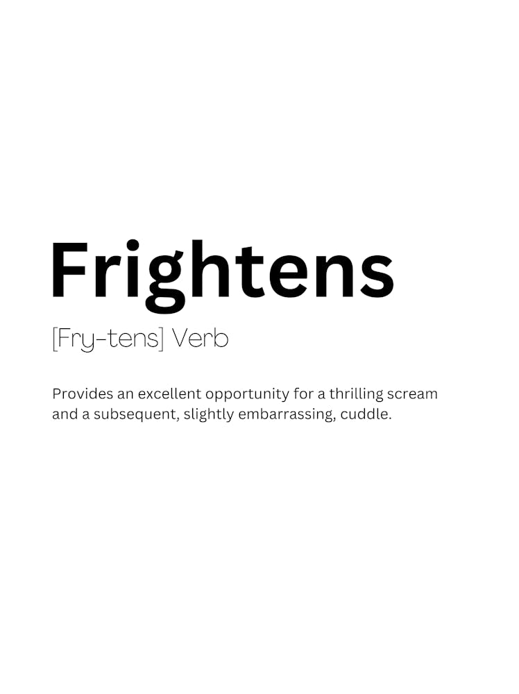 Frightens Definition Meaning
