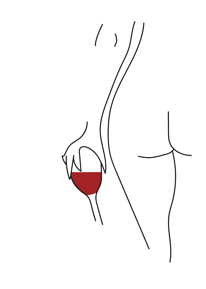 Nude Women Wine Bottle