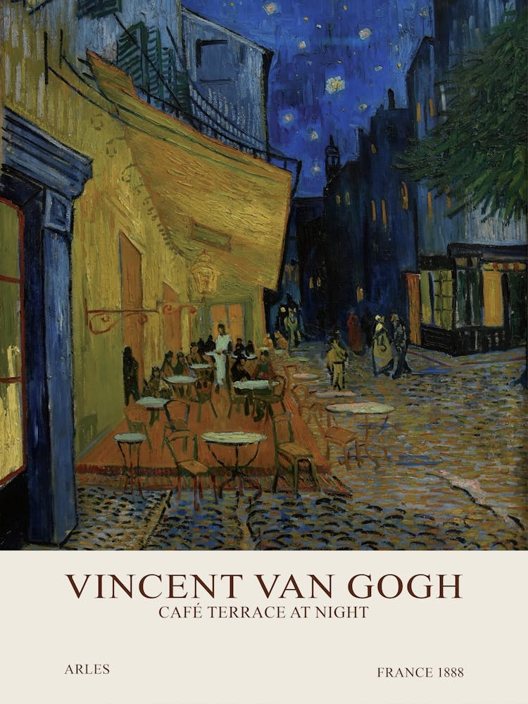 Vincent Van Gogh - Café terrace at night