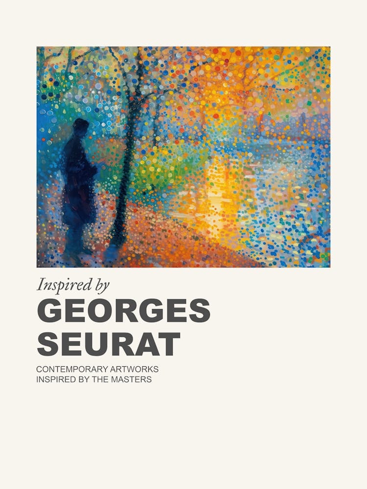 Museum Poster Inspired By Georges Seurat 3