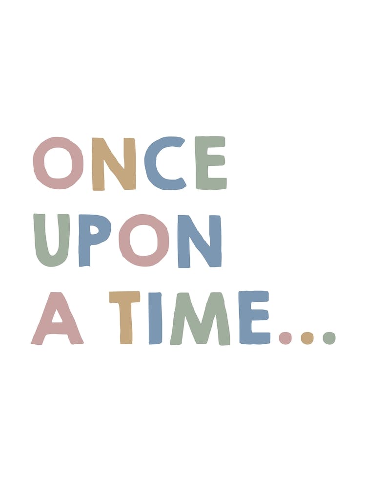 Once Upon A Time, Märchen Mädchenzimmer Dekor