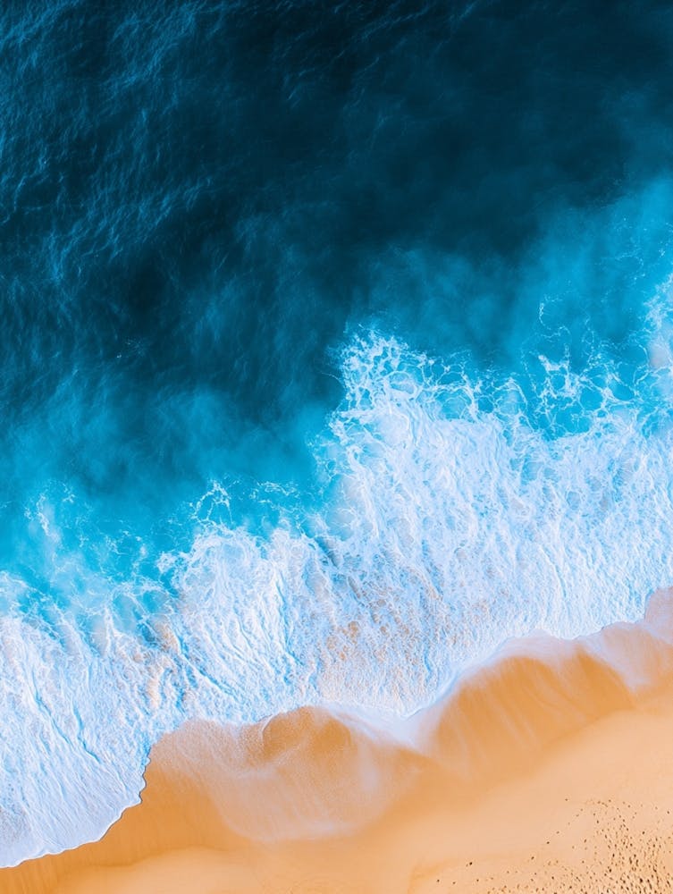 Aerial View Of A Beach 40