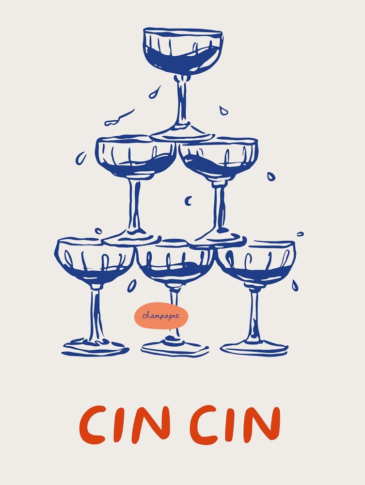 Cin Cin Champagner