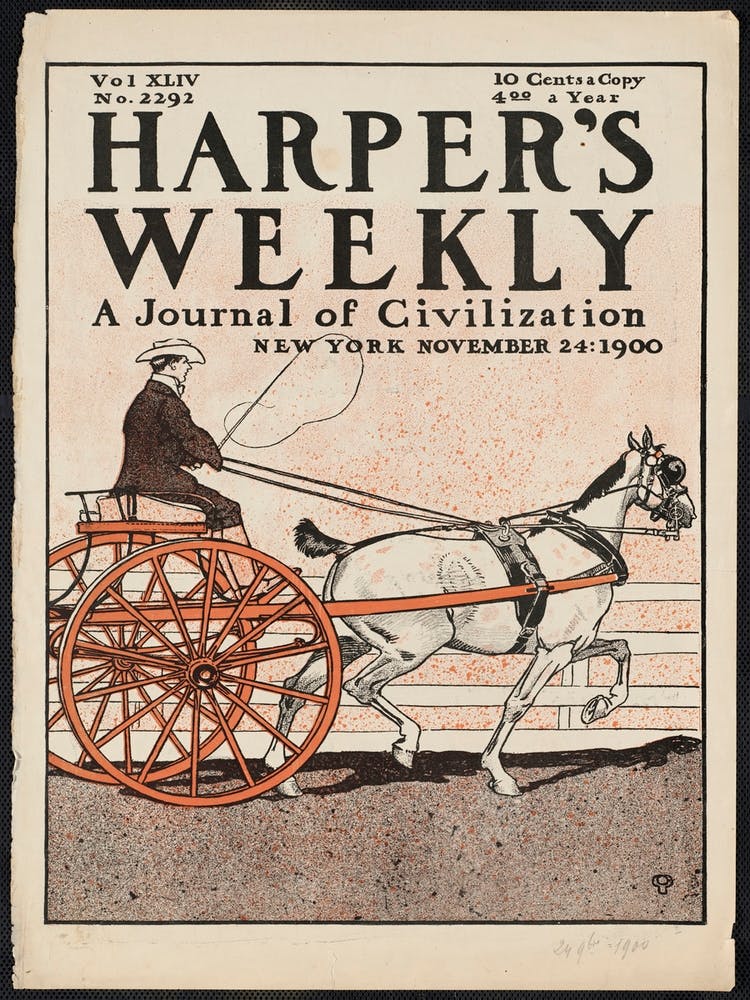 Harper's Weekly, Un Journal de Civilisation, New York, 24 Novembre 1900, Edward Penfield