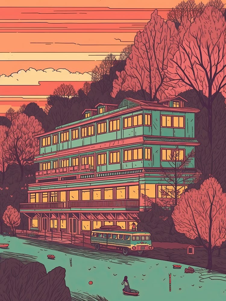 Chattagram Bangladesh Travel Illustration 3