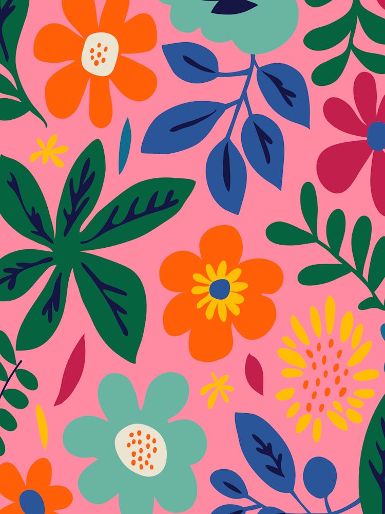 Colorful Floral Pattern