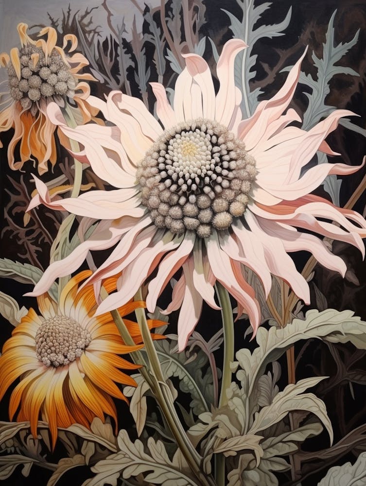 Flower Illustration Edelweiss 3