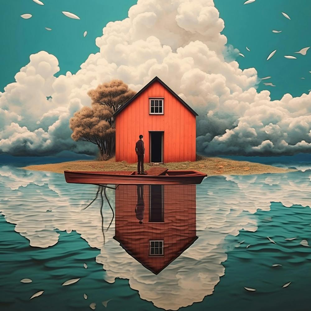 Man Cottage House