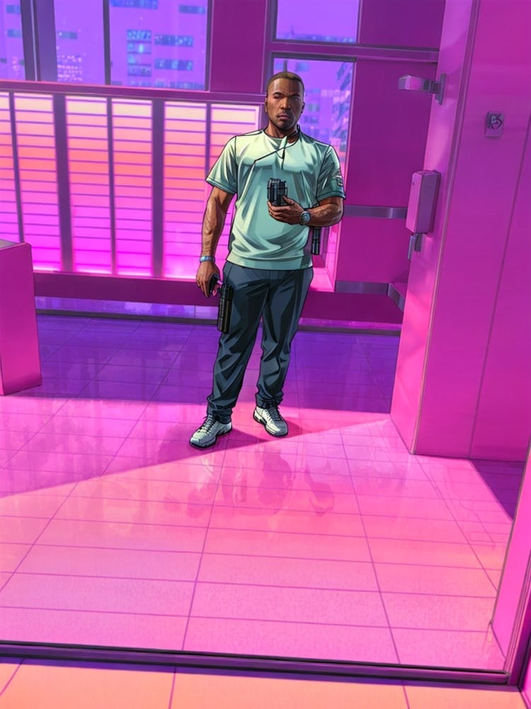 GTA V Lobby Character