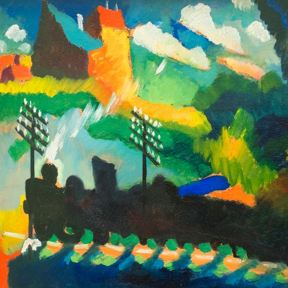 Wassily Kandinsky Eisenbahn Bei Murnau Pa
