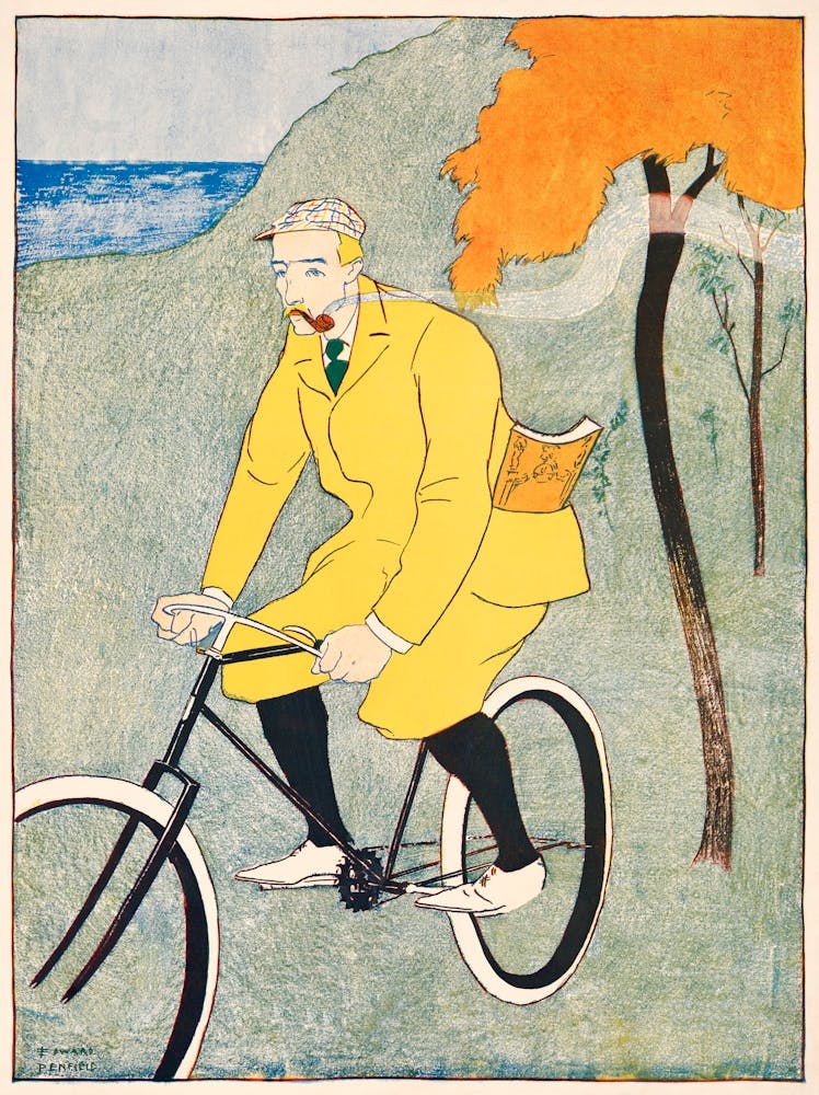 Man On A Bicycle