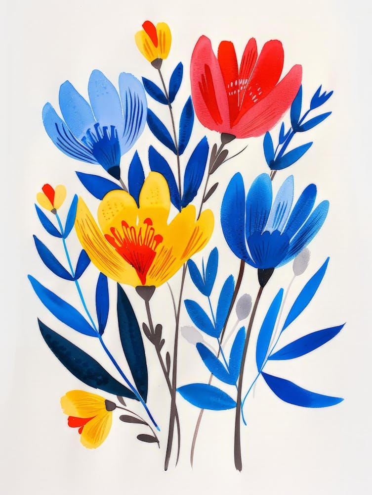 Aquarellblumen 37