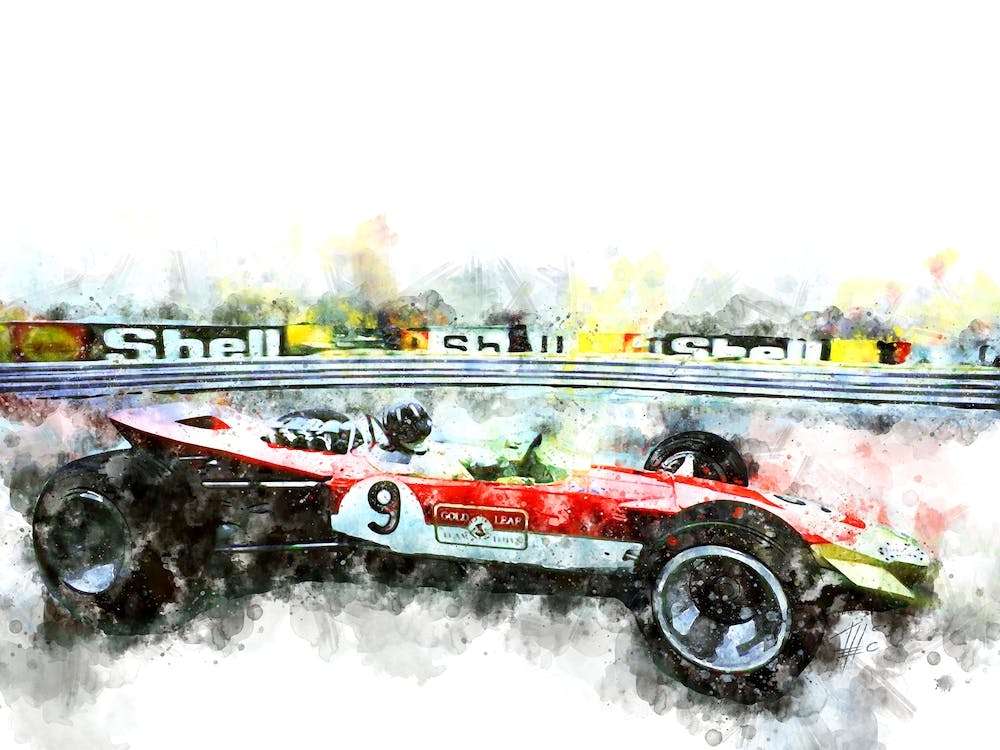 Graham Hill Monaco Formula 1