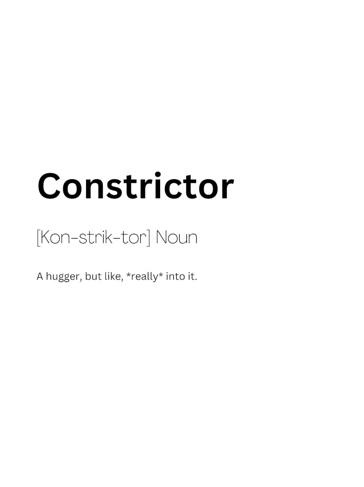 Constrictor Definition Bedeutung