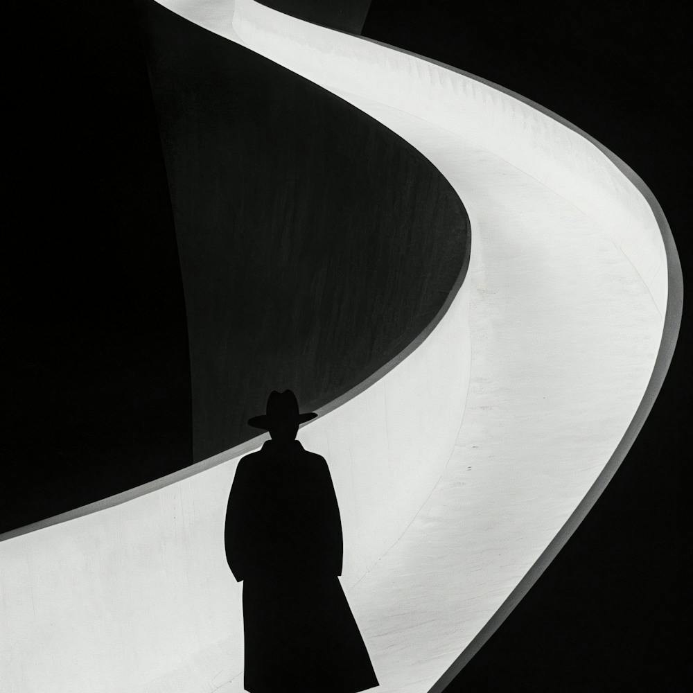 Silhouette Of A Man 3