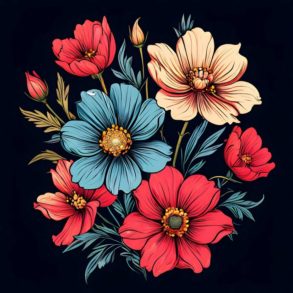 Bouquet Of Flowers 9