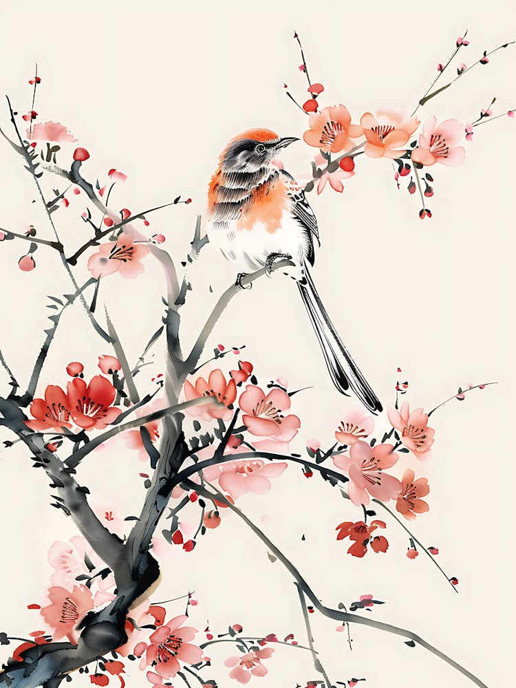 Bird Flowers Chinese 4