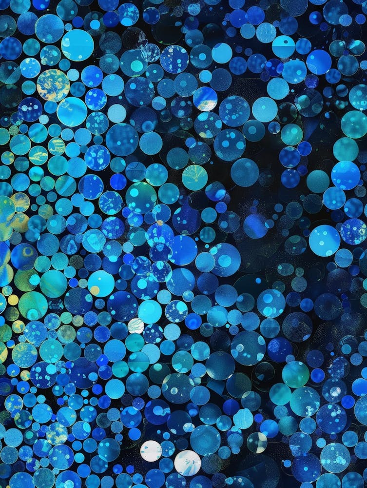 Blue Circles 39