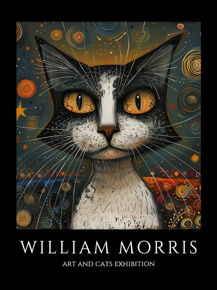 William Morris Cat
