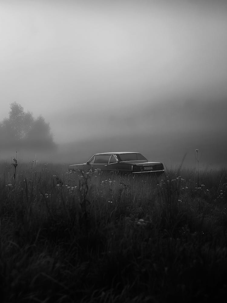 Car In The Fog