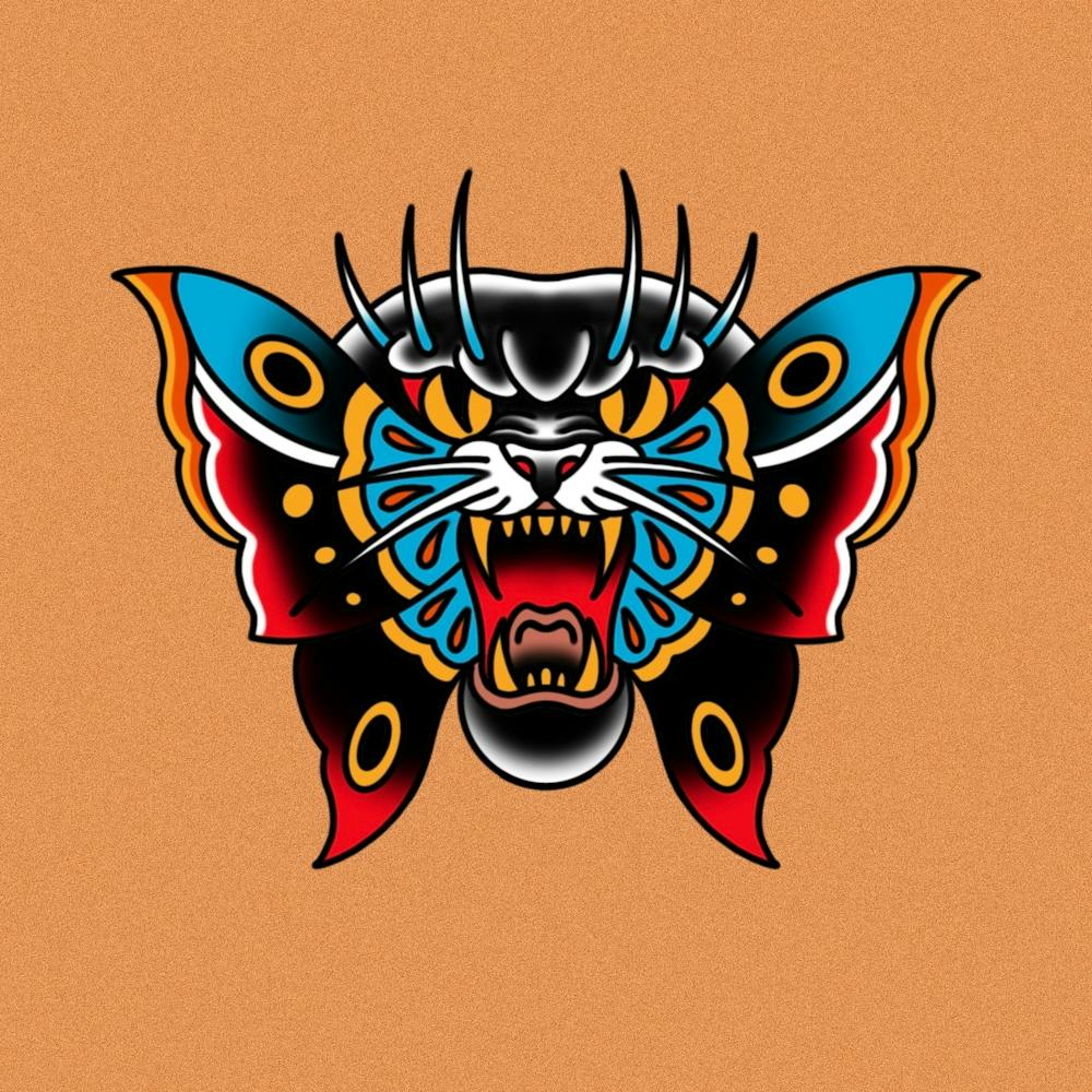 Panther Butterfly
