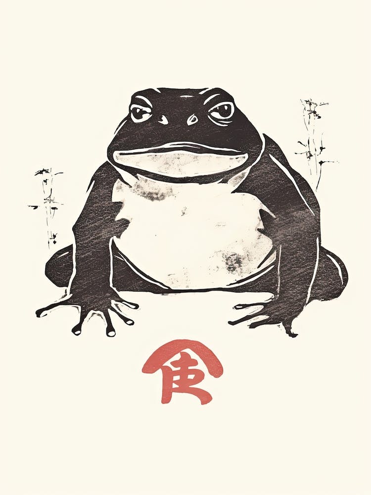 Frog Neutral Colours,  Matsumoto Hoji Inspired Japanese 6