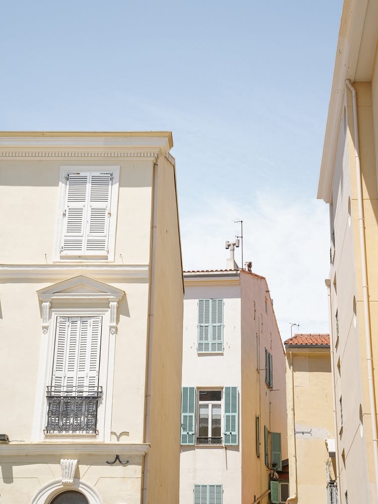 Pastel Houses In France